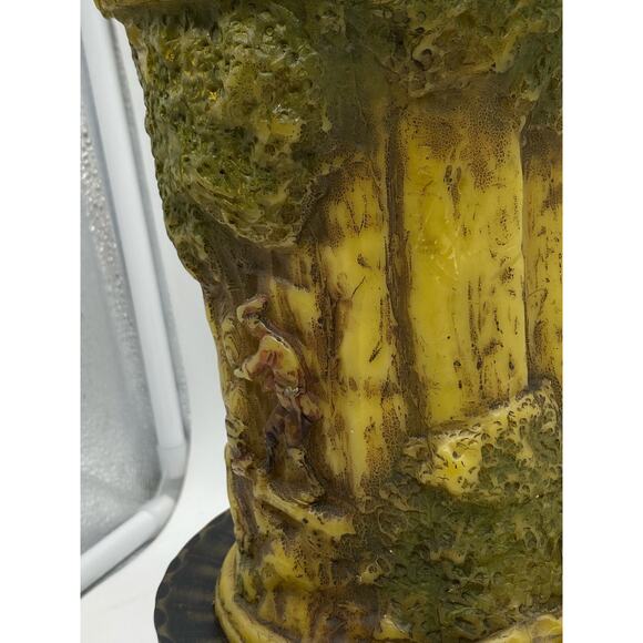 Vintage German Hand Carved Candle Johann Gunter Walldurn Badencast candle stand - Picture 7 of 8